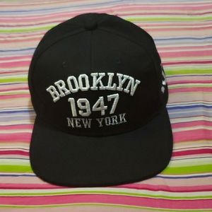 Color:black NY Brooklyn hat one crown:23.2in